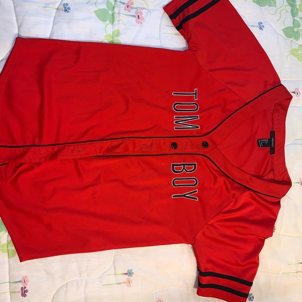 Tomboy baseball jersey